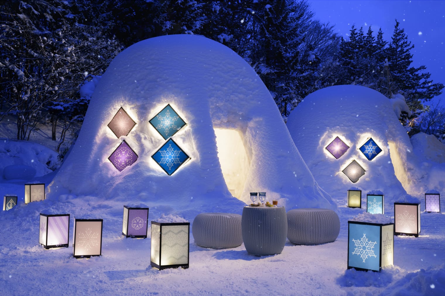 2月限定「津軽七雪かまくらアペロ」 | 界 津軽【公式】 | KAI Tsugaru