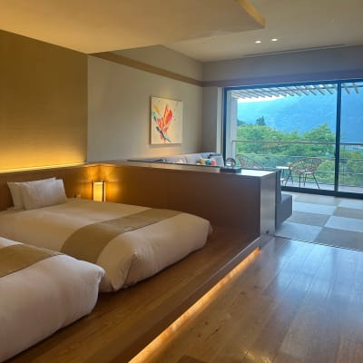 界 仙石原でアートな母娘旅