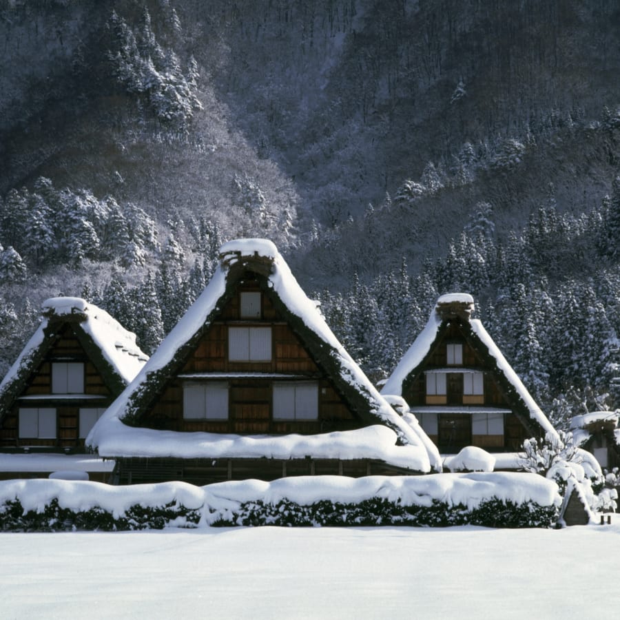 照片提供：白川村政府