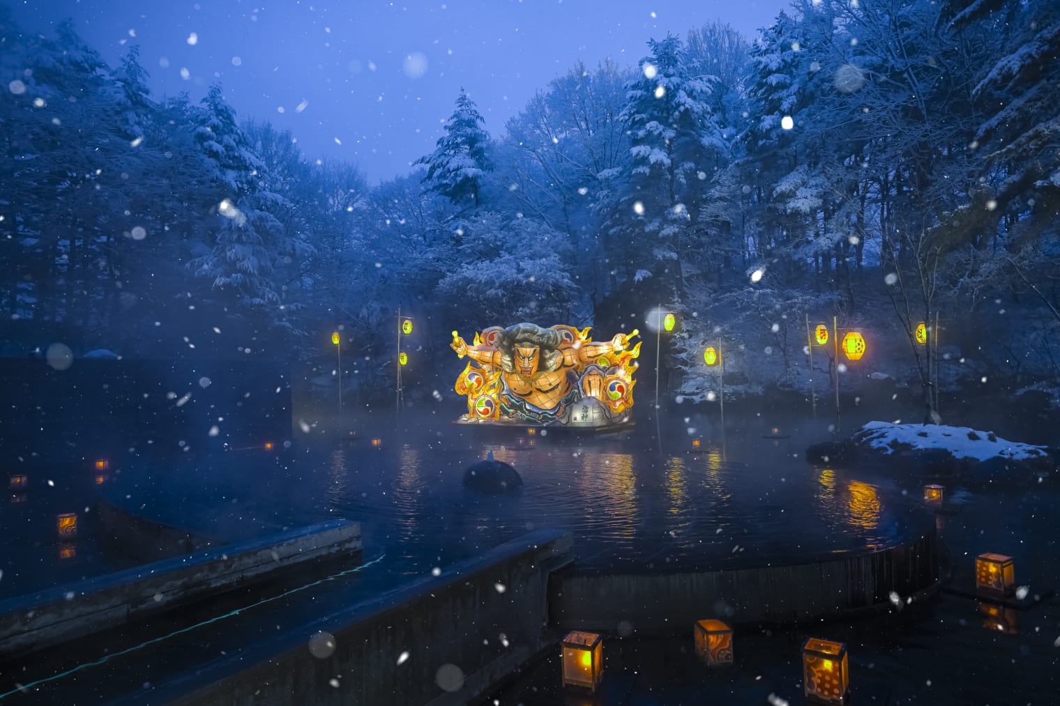 ねぶり流し灯篭 | 青森屋 by 星野リゾート【公式】 | Aomoriya by