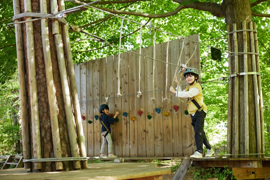 空中散歩 森の空中散歩（KIDSコース） - リゾナーレ八ヶ岳 | 星野リゾート【公式】