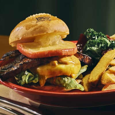 ワシントンバーガー ベイクドアップル&BBQポーク